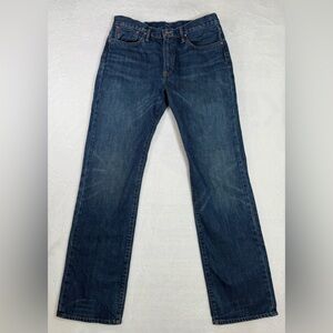 Polo Ralph Lauren Vintage 67 Jeans Men Straight Leg Distressed Size 32X34